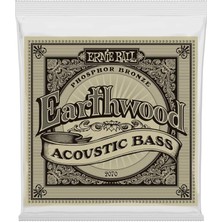 Ball P02070 Earthwood Fosfor Bronz Akustik Bas Telleri, Ölçü 45-95 Orijinal Versiyon