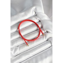 Dktt Mıknatıslı Kırmızı Renk Sarmal Kadın Bileklik - TJ-BB6976