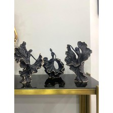 Kızlar Ispanyol Dansçı Kadın Dannsçı Kadın Biblo Siyah Renk