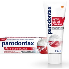 Parodontax Aktif Diş Eti Onarımı Beyazlatıcı Diş Macunu 75ML Sağlıklı Diş Eti İçin Özel Formül