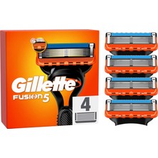 Gillette Fusion Yedek Tıraş Bıçağı 4 Adet