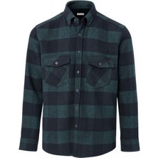 Fabio Cassani Erkek Kışlık Hakiki Oduncu Gömleği