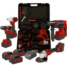 Repton Kömürsüz Akülü Kombo 4 Lü Set RP1380