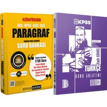 Benim Hocam Yayınları 2026 Ags-Kpss-Ales-Dgs Ezberbozan Paragraf Video Çözümlü Soru - 2026 Kpss Türkçe Konu Anlatımı