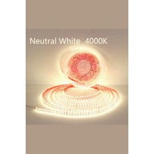 Demir Led 220 Volt Şerit LED Dim Edilebilir 10 cm De Bir Kesilebilir Natural Beyaz IP20 Şerit LED (10 Metre)