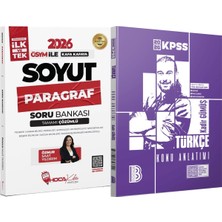 Benim Hocam Yayınları 2026 Kpss Tyt Ales Dgs Soyut Paragraf Soru Bankası Çözümlü Öznur Saat Yıldırım - 2026 Kpss Türkçe Konu Anlatımı
