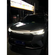 Startcar Mini Cooper Uyumlu Gündüz Ledi Kaput Ledi Silikon 150 cm Beyaz Sc