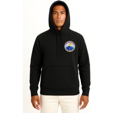 Bahriyeli Collection Kapüşonlu Tcg Ağ-5 A-1580 Cep ve Sırt Tasarımlı Unisex Sweatshirt
