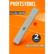 Butik Turk Geniş Kalın Tırnak Törpüsü 100/180 Grid Profesyonel