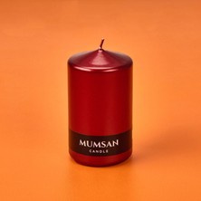 Matmel Baton Mum - Metalik Bordo - 10X6 cm