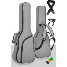 CS-39PAK Klasik Gitar Çantası Gigbag Soft Case Kılıf Su Geçirmez (Askı Capo Pena)