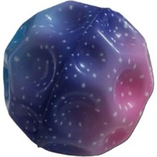 Ball (Yükseğe Zıplayan Top) - 7 cm - Süper Eğlenceli Uzay Topu-Desenli - Space Bouncy Ball