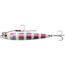 Gear 3D Slim Minnow 5gr 4.6cm Jig Yem Pınk Zebra Glow