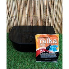 Ilacı 2 Adet Fare Istasyonu ve 2 Adet 100 gr Fare Pasta Fare Yemi En Etkili Yem