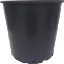 Üretim Saksısı 2 Adet 30X30 cm 18,5 Lt Plastik Saksı Siyah Üretim Saksı Bitki Saksısı