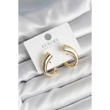 Skygo Vintage Model Gold Renk Kadın Küpe - TJ-BKP11313