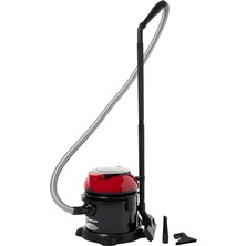 Tayfun Islak Kuru Süpürge, 2400 W, 10 L Hazne, Bez Filtre, Kırmızı/ Siyah