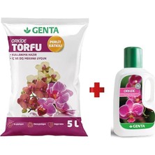 Orkide Bakım Seti - Orkide Toprağı - Orkide Sıvı Besini