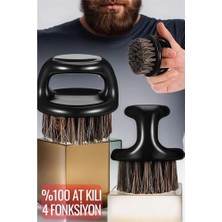 Butik Turk At Kılı Sakal Tarama Tıraş Temizlik Fırçası Absolute Professional