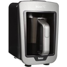 Kaave Steel Türk Kahvesi Makinesi, ‎735 W, 4 Fincan Kapasite, ‎26 x 22 x 30 Cm, Silver Stone