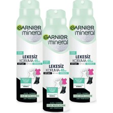 3'lü Mineral Lekesiz Koruma Ferah Koku Sprey Deodorant Seti