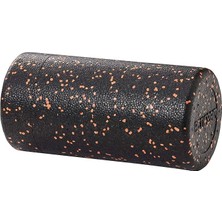 Foam Roller Masaj Köpüğü Düz (Siyah + Turuncu Orta Sert, 30 Cm)…