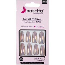 24LÜ Takma Tırnak Hologram - 198