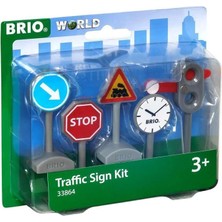 Traffic Sign Kit, Tren Yolu Için Trafik Işareti Oyuncak Kiti