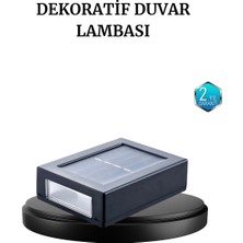 Brf 6 LED Güneş Enerjili Sensörlü Lamba – Akıllı Işık Sensörlü, Enerji Tasarruflu Bahçe Ayd