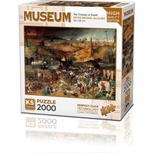 Games 22524 The Triumph Of Death 2000 Parça Puzzle -Ks Puzzle