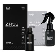 ZR53 Nano Seramik Kaplama ve Glasshield Sprey Yağmur Kaydırıcı Seti