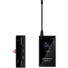 UM100 Kit-5 Iphone, Ipad Ios Uhf Kablosuz Yaka Mikrofon Seti