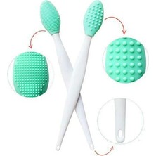 Pearl Shop Burun Siyah Nokta Cilt ve Yüz Temizleyici Temizleme Fırçası Peeling Fırça Çilek