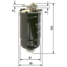 Bosch 0450906322 Yakit Filtresi 6Q0127400A 6Q0127400B 6Q0127401