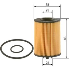 Bosch 1457429306 Yag Filtresi A2661800009 A2661840325