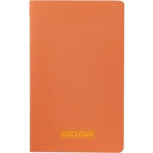 Pearl Shop Notes 13X21 cm Karton Kapaklı Iplik Dikişli Defter, 24 Yaprak, Düz, Kiremit