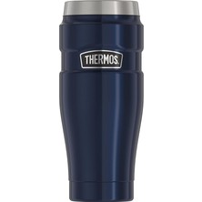 Pearl Shop SK1005 Stainless King Mug 0.47 Lt Lacivert Çelik Termos SK1005-MB4