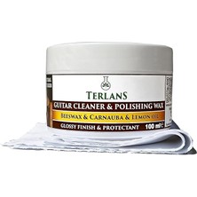 Pearl Shop Gitar Gövde Klavye Temizleyici Parlatıcı Koruyucu Vaks Krem 100 ml Guitar Cleaner &amp; Polishing Wax