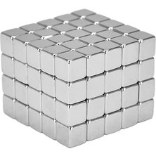 Pearl Shop Magneteksan Güçlü Neodyum Mıknatıs Küp 5X5X5 mm (90 Adet)