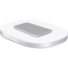 Pearl Shop Enfınıgy Indüksiyon Şarj Fonksiyonlu Dijital Terazi, LCD Ekran, 10 Kg'a Kadar Ağırlık, Gümüş