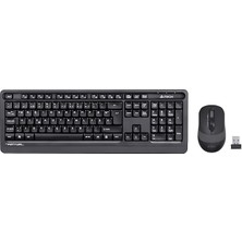 Pearl Shop FG1010 Fstyler Kablosuz (F) Türkçe Fn-Multimedya Klavye + 2000DPI Nano Optik Mouse Set