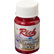 Pearl Shop Kumaş Boyası Opak 50 cc Kırmızı,renkli