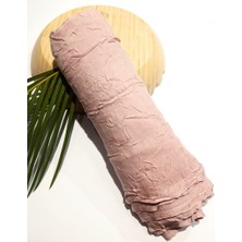 Monalisa Home Lüks Gösterişli Renkli Bambu Kraş Şal