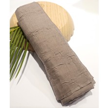 Monalisa Home Lüks Gösterişli Renkli Bambu Kraş Şal