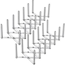 Pearl Shop New Variera Tencere Kapağı Düzenleyici Paslanmaz Çelik Çok Amaçlı Ayarlanabilir Uzunluk "2 Paket"