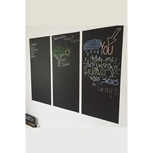 Pearl Shop Tahta Kendinden Yapışkanlı Kağıt Tebeşir Sticker 45 x 200 cm