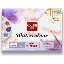 Pearl Shop Sanat Taha Demir Cobain 1986 Sulu Boya Defteri 12 Yaprak 300GR Watercolour Aquarelle (A4PLUS 23X32CM)