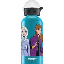 Pearl Shop - Kbt Disney Prensesleri - Frozen Anna ve Elsa - Sızdırmaz ve Kırılmaz - Tüy Giderek Hafif - Bpa Içermez - Iklim Etmez Sertifikalı - Spor ve Okul - Mavi - 0,4 L