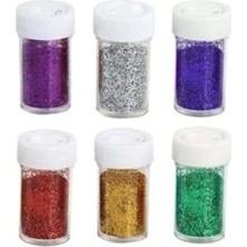 Pearl Shop Marifetlerim - Tuzluk Karışık Renk Toz Sim 6 Adet