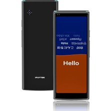 Pearl Shop Dil Çevirmeni, %96 Hassasiyet, 18 Dilde Bağlantısız Iki Yönlü Çeviri, Yüz Yüze Çeviri, 50 Dilde Fotoğraf Çevirisi, Smart Translator 4.0, Siyah